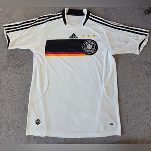 ADIDAS SOOCER JERSEY GERMANY DEUTSCHLAND 2008 HOME T-SHIRT